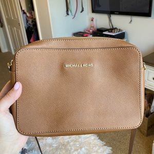 Tan Michael Kors Crossbody purse